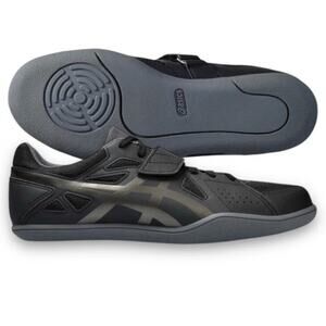 Asics Hyper Throw 3 Mens Size 8.5 Black Gunmetal Throwing Shoes G507Y-003 nby